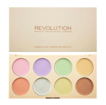 Палитра цветных корректоров Revolution Camouflage Corrector Palette REVO9020 фото