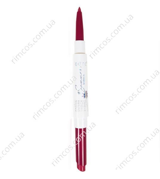 Помада+Карандаш для губ Technic Summer Vibes Lipstick & Lip Liner Duo TCLB21 фото