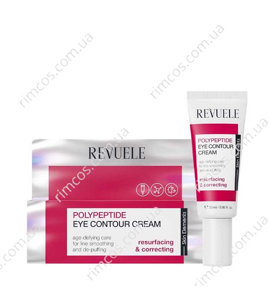 Крем для кожи вокруг глаз Revuele Polypeptide Anti-aging eye contour cream 25 мл. 106550 фото