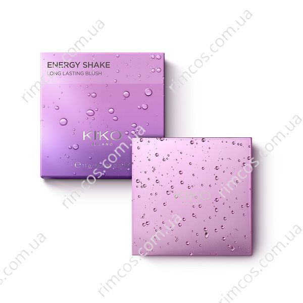 Стойкие компактные румяна для лица Kiko Milano Energy Shake Long Lasting Blush ESL03MF фото