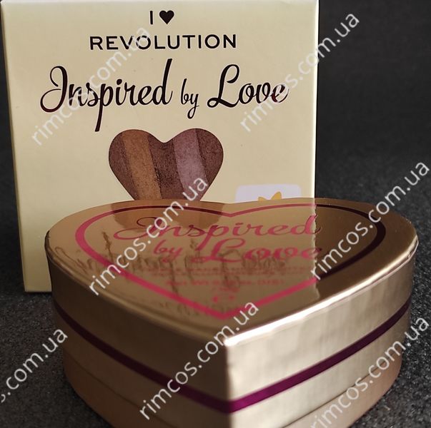 Хайлайтер Revolution Inspired by Love Triple Baked Highlighter VO2742 фото