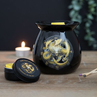 Набір Аромалампа + аромавіск Imbolc Wax Melt Burner Gift Set by Anne Stokes AS69831 фото