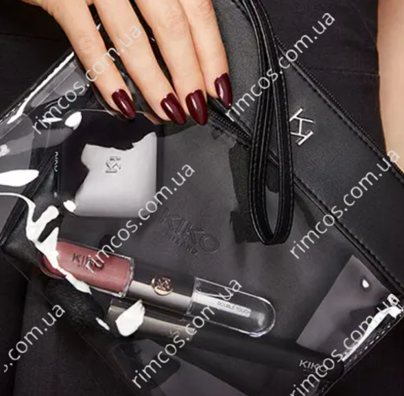 Подвійна косметичка Kiko Milano Transparent Beauty Case KMTBC фото