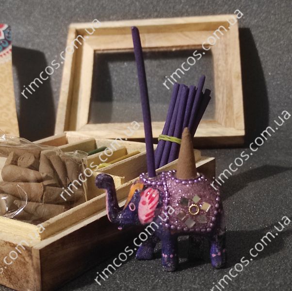 Подарунковий набір пахощів Mandala Incense Gift Set in Wooden Gift Box 18730 фото