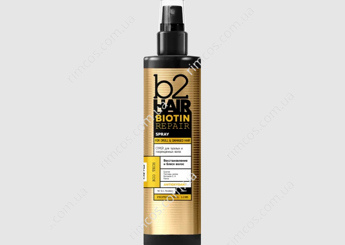 Biotin Repair Спрей для тусклых и поврежденных волос b2Hair 250 мл. 0585 фото