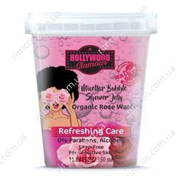 Гель для душа Hollywood Glamour Micellar Bubble Shower Jelly with Rose 1970847 фото