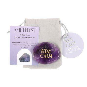 Цілющий аметист "Stay Calm" SCAG1 фото