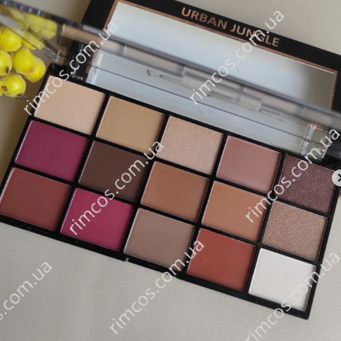 Technic 15 Colours Eyeshadow Palette - Urban Jungle 3773650 фото