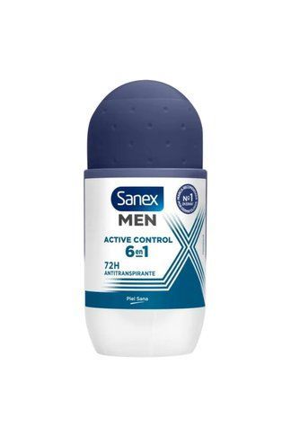 Дезодорант шариковый мужской Sanex Roll On Active Control  2117856 фото