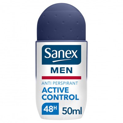 Дезодорант кульковий для чоловіків Sanex Roll On Active Control  2117856 фото