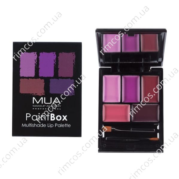 Палетка для губ MUA Paint Box  3075258 фото