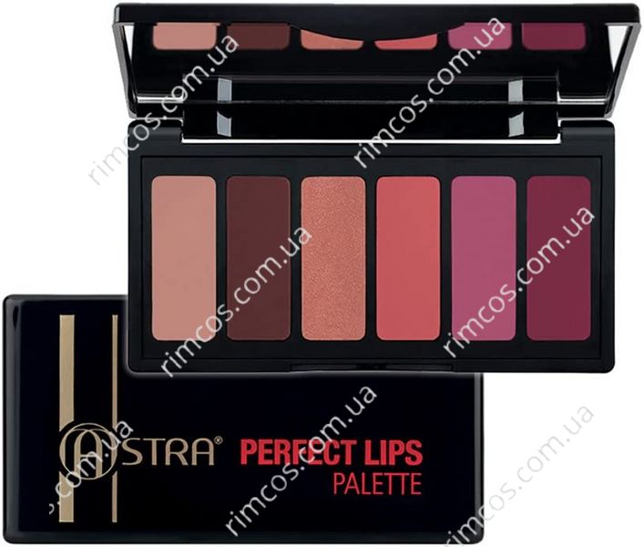 Палетка для губ Astra Perfect Lips Palette  3074750 фото