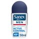 Дезодорант шариковый мужской Sanex Roll On Active Control  2117856 фото 1