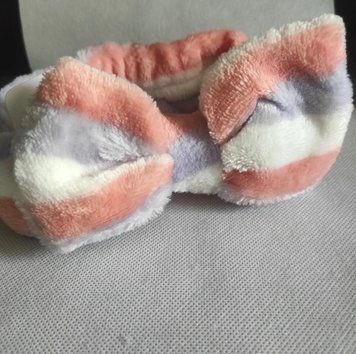 Косметична махрова пов'язка на голову FASHION SPA HEADBAND 3207 фото