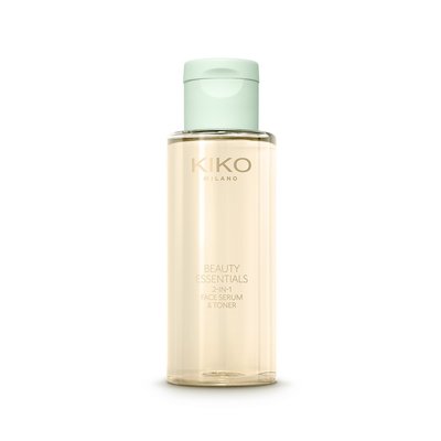 Освітлююча та освіжаюча сироватка та тонік для обличчя 2 в 1 Kiko Milano Beauty Essentials 2-In-1 Face Serum & Toner BE2in1FS&T фото
