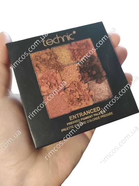 Technic 9 Colours Pressed Pigment Eyeshadow Palette 6.75г 3773632 фото