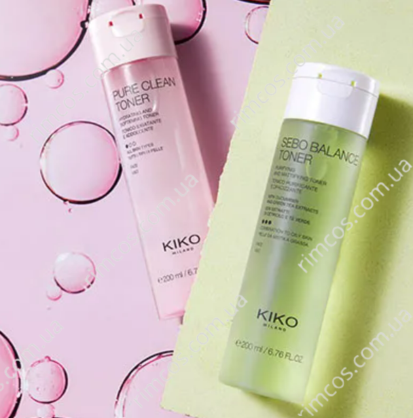 Очищаючий і матуючий тонік для комбінованої та жирної шкіри Kiko Milano SEBO BALANCE TONER SBT01 фото