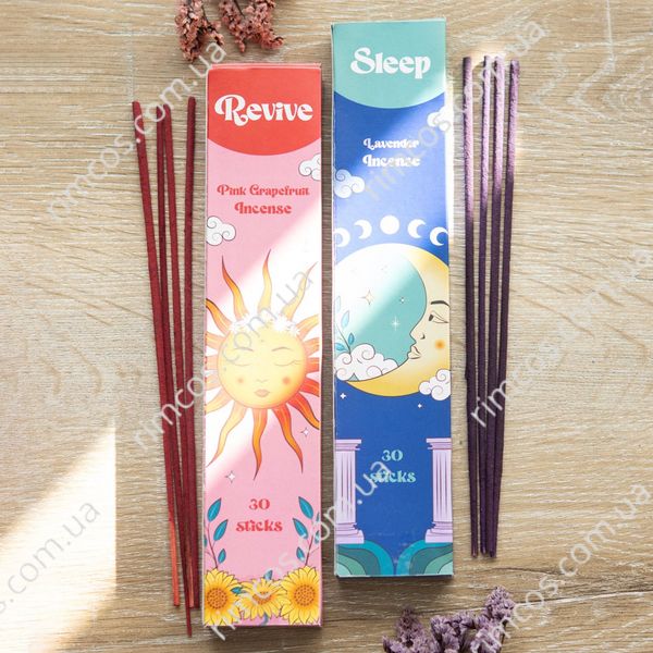 Набір ароматичних паличок Sleep & Revive Incense Stick Sets 27624 фото