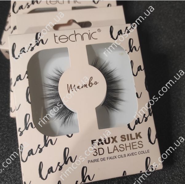 Накладные ресницы Technic False Eyelashes Faux Silk Lashes  3DSALSA фото