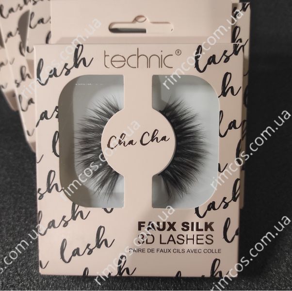 Накладные ресницы Technic False Eyelashes Faux Silk Lashes  3DMA фото