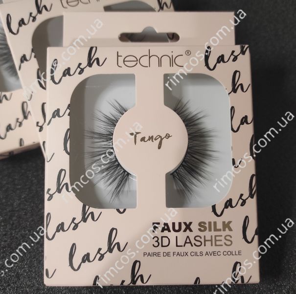 Накладные ресницы Technic False Eyelashes Faux Silk Lashes  3DMA фото