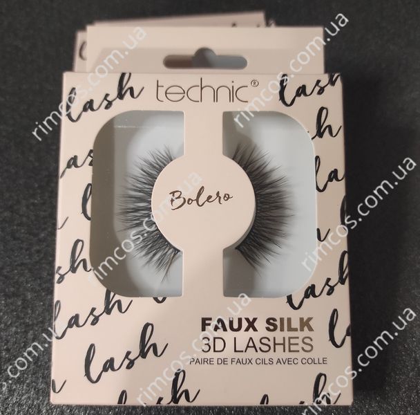 Накладні вії Technic False Eyelashes Faux Silk Lashes  3DSALSA фото