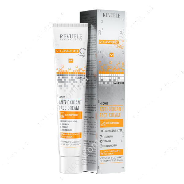 Ночной концентрированный крем Revuele Vitanorm C+ Antioxidant night cream 2236980 фото