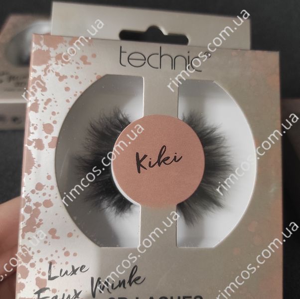 Накладные ресницы Technic False eyelashes Luxe Faux Mink 3D  3302047 фото