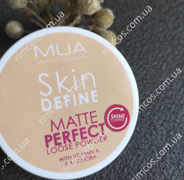 Розсипчаста пудра MUA Skin Define Matte Perfect 1970135 фото