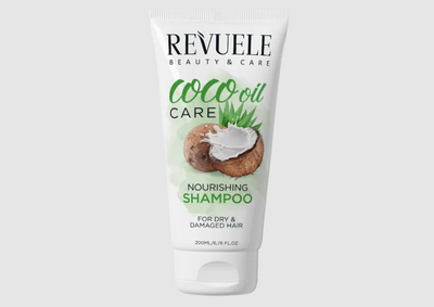 Шампунь поживний для волосся з кокосовою олією Revuele 200 мл. 2446 фото