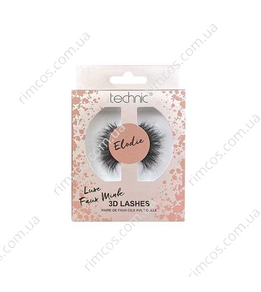 Накладні вії Technic False eyelashes Luxe Faux Mink 3D  3302047 фото