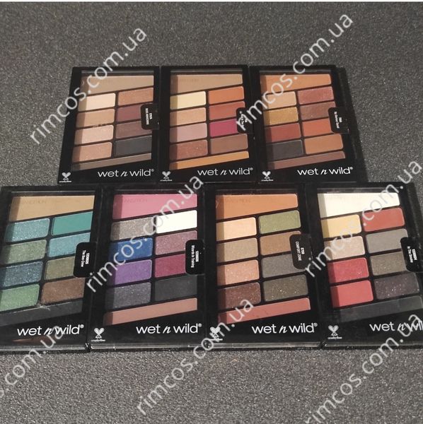 Палетка теней Wet n Wild Eyeshadows Palette 10 colours  3266401 фото