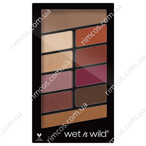 Палетка теней Wet n Wild Eyeshadows Palette 10 colours  3266401 фото