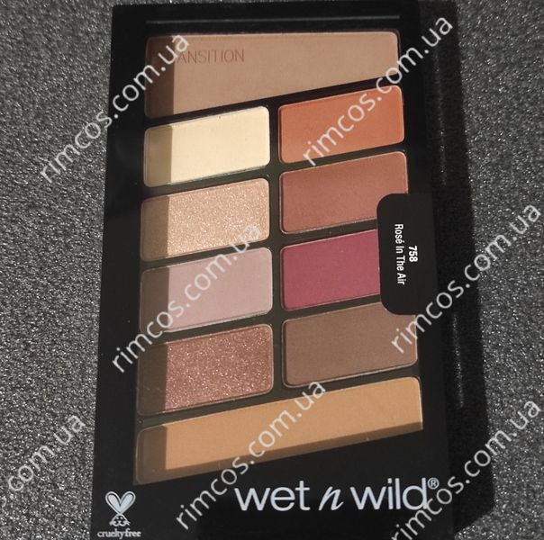 Палетка теней Wet n Wild Eyeshadows Palette 10 colours  3266401 фото