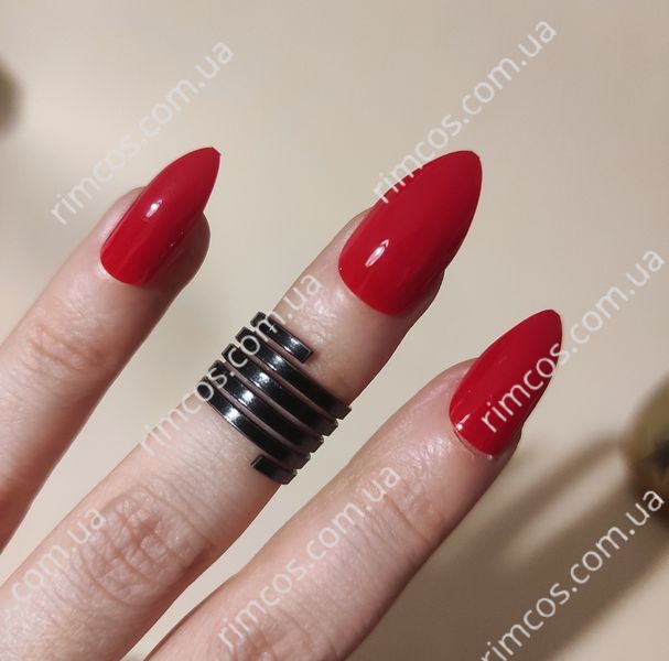 Накладные ногти с клеем Technic Cosmetics False Nails Stiletto "Gloss Red" 1340 фото