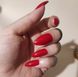 Накладні нігті із клеєм Technic Cosmetics False Nails Stiletto "Gloss Red" 1340 фото 1