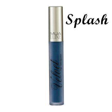 Стойкая помада с матовым финишем MUA Luxe Velvet Lip Lacquer  MllSplash фото