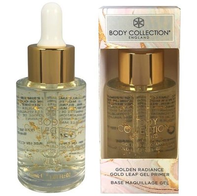 Сияющий гель-база для макияжа Body Collection Gold Leaf Gel Primer Drops 2189756 фото