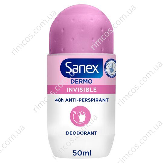 Роликовый дезодорант Sanex pH Balance Dermo 48h Invisible Anti-Perspirant Roll On 330721 фото