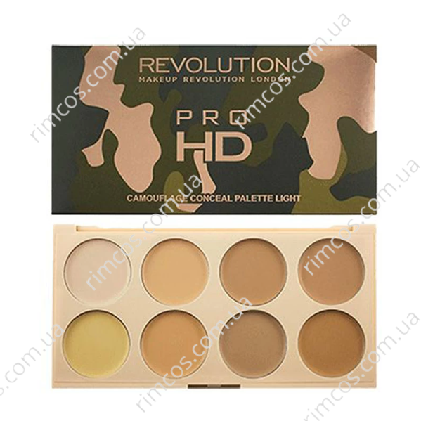 Палитра корректоров Revolution Ultra Pro HD Camouflage Palette REVO9051 фото