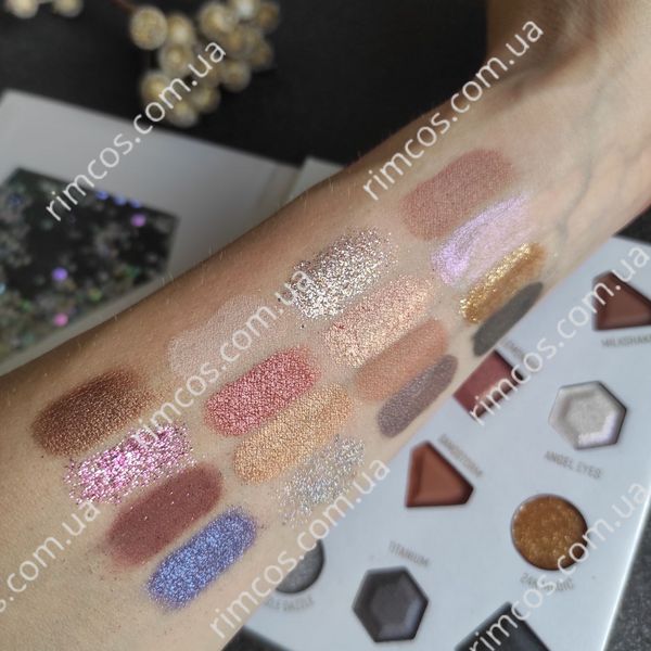 Technic 16 Colours Eyeshadow Palette - Glam Rock 3773690 фото