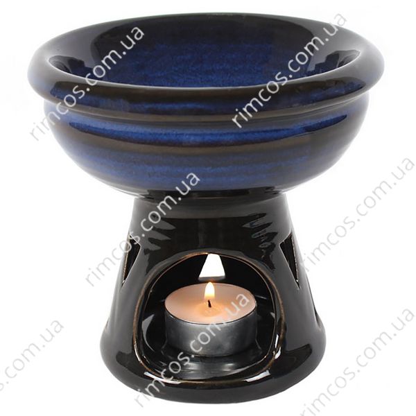 Чаша для аромо олії та воску Blue Deep Bowl Oil Burner 04722 фото