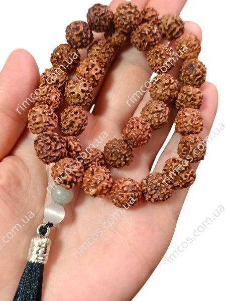 Четки из 33 бусин Рудракши RUDRR33 фото