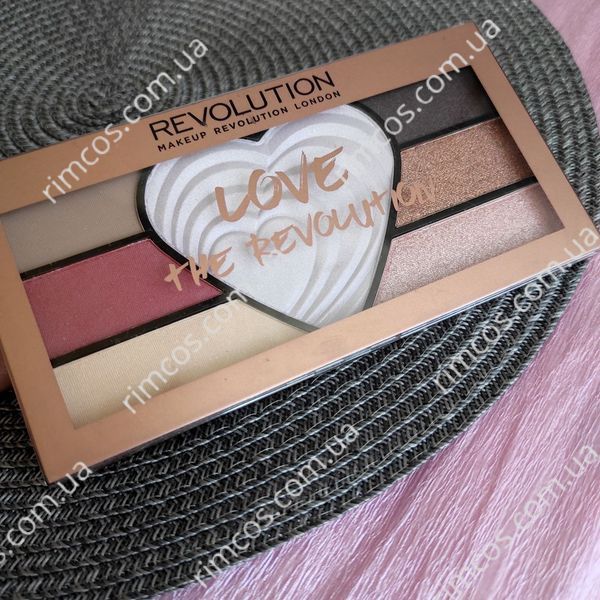 Makeup Revolution Eyeshadow Palette - Love the Revolution 3773677 фото