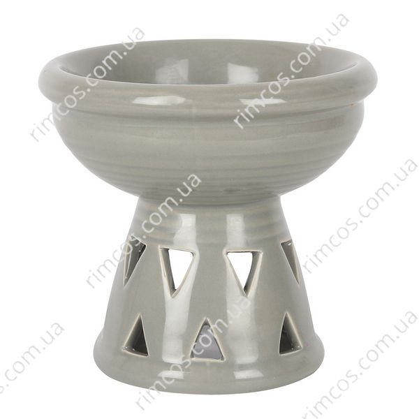 Чаша для аромо олії та воску Grey Deep Bowl Oil Burner 40631 фото