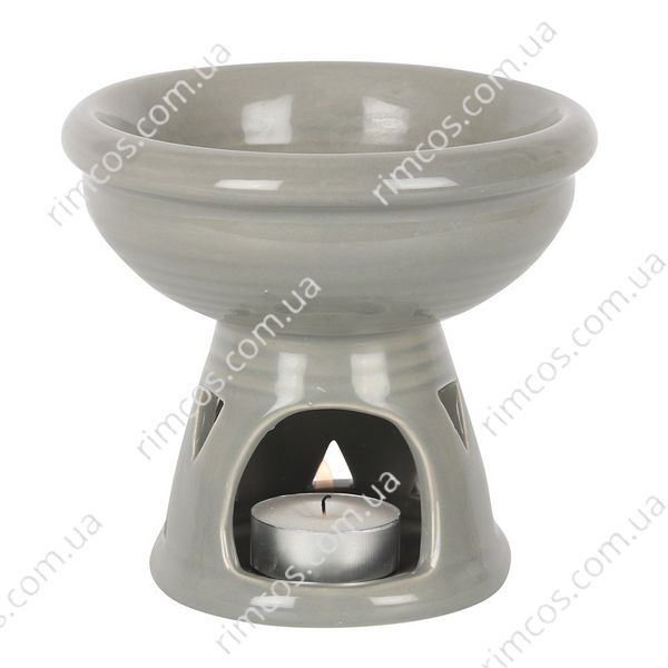 Чаша для аромо олії та воску Grey Deep Bowl Oil Burner 40631 фото