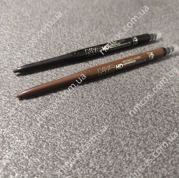 Водостійкі олівці для очей NYC Waterproof Automatic Eyeliner  3074962 фото