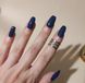 Накладні нігті із клеєм Technic Cosmetics False Nails Squareletto "Gloss Navy" 1336 фото 2