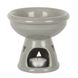 Чаша для аромо масла и воска Grey Deep Bowl Oil Burner 40631 фото 3