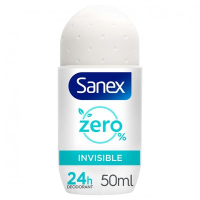 Дезодорант кульковий Sanex Zero Deodorant Roll On Extra Control 24H 7814 фото